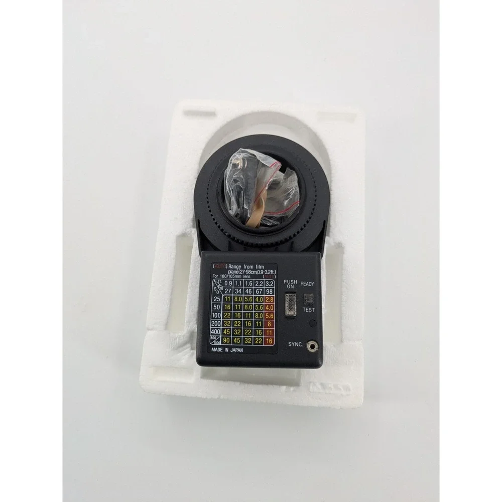 Vivitar‎ Macroflash 5000 Auto Manual Flash Ring - TESTED NO Adapters